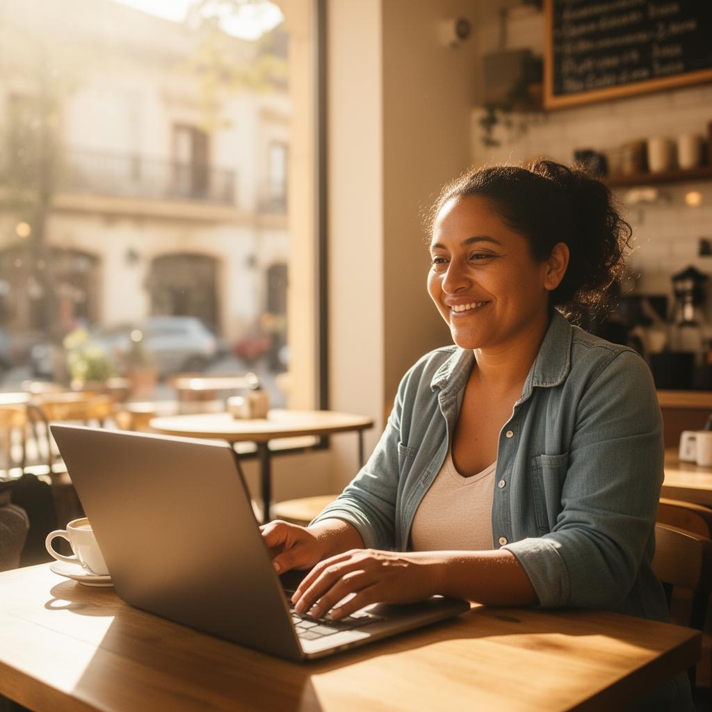 Persona planeando su camino como autónomo o emprendedor en España